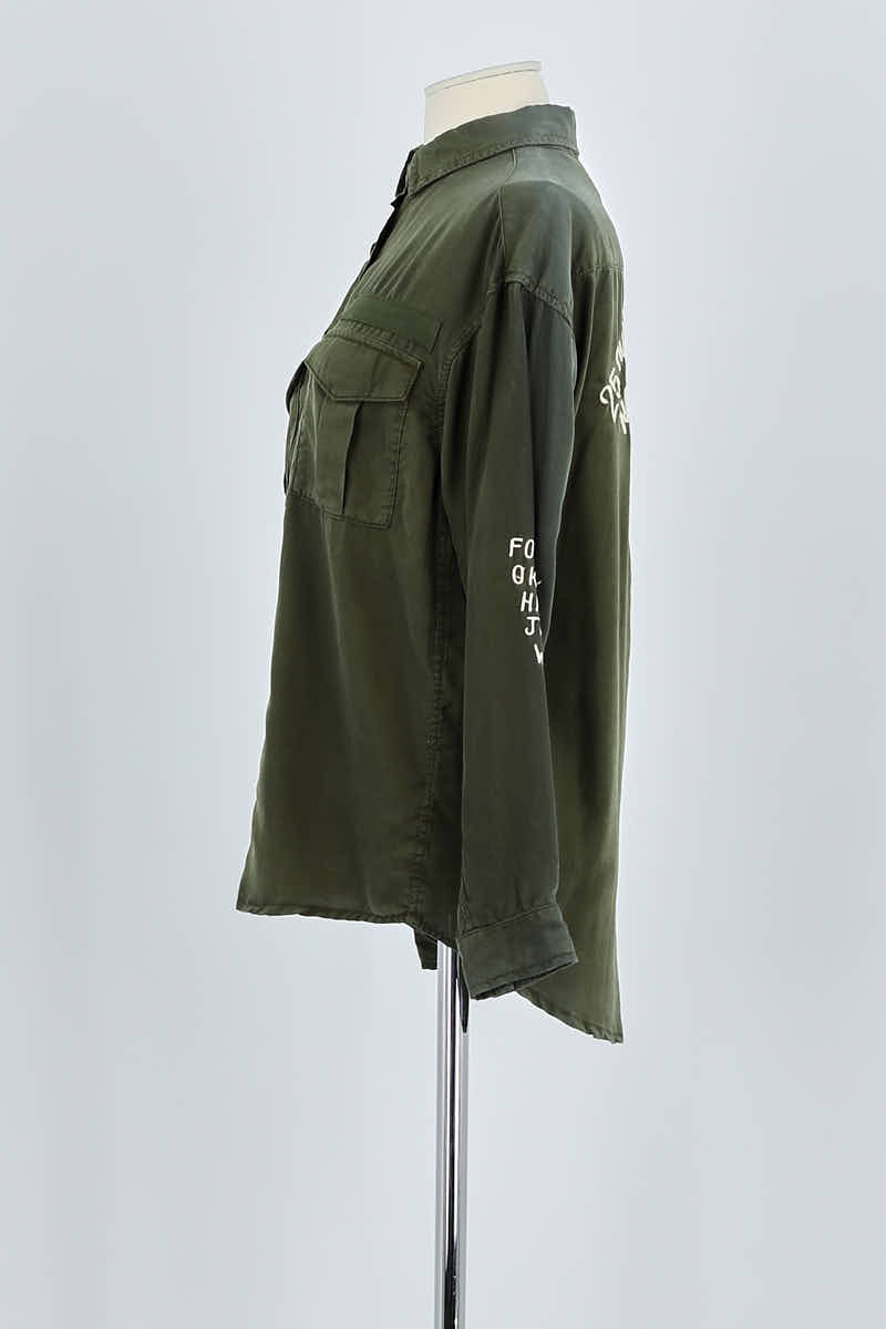Chemise The Kooples  Kaki