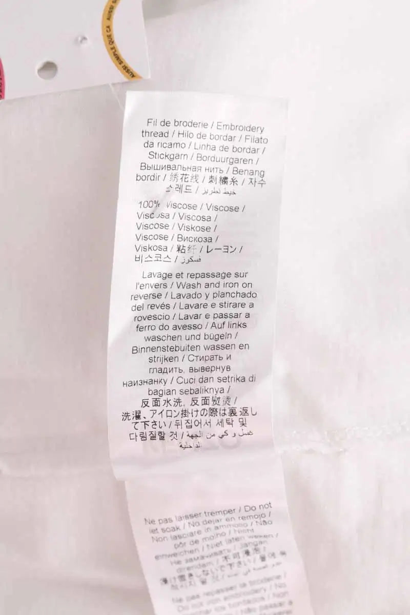 T-shirt Kenzo Blanc en Coton