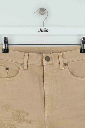 Short Saint Laurent Camel en Coton