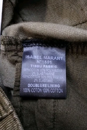 Jean slim Isabel Marant  Marron