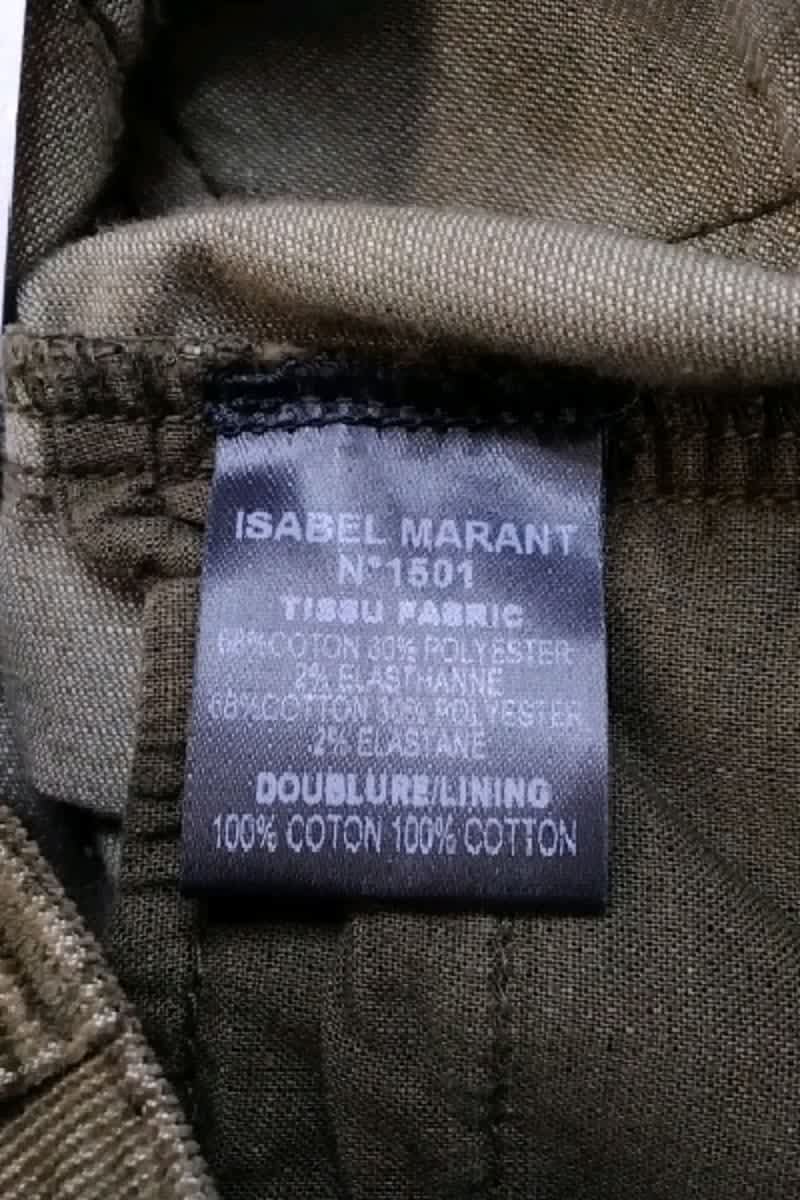 Jean slim Isabel Marant  Marron