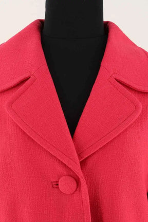 Manteau Claudie Pierlot Rose en Coton