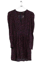 Robe Maje Noir en Viscose, taille S - Seconde Main