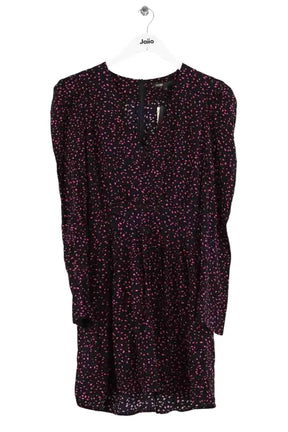 Robe Maje Noir en Viscose, taille S - Seconde Main