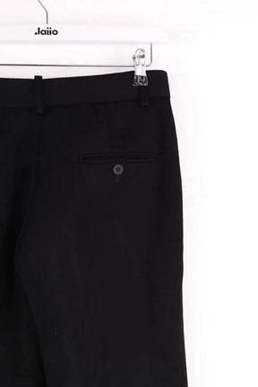 Pantalon droit Isabel Marant Noir en Viscose