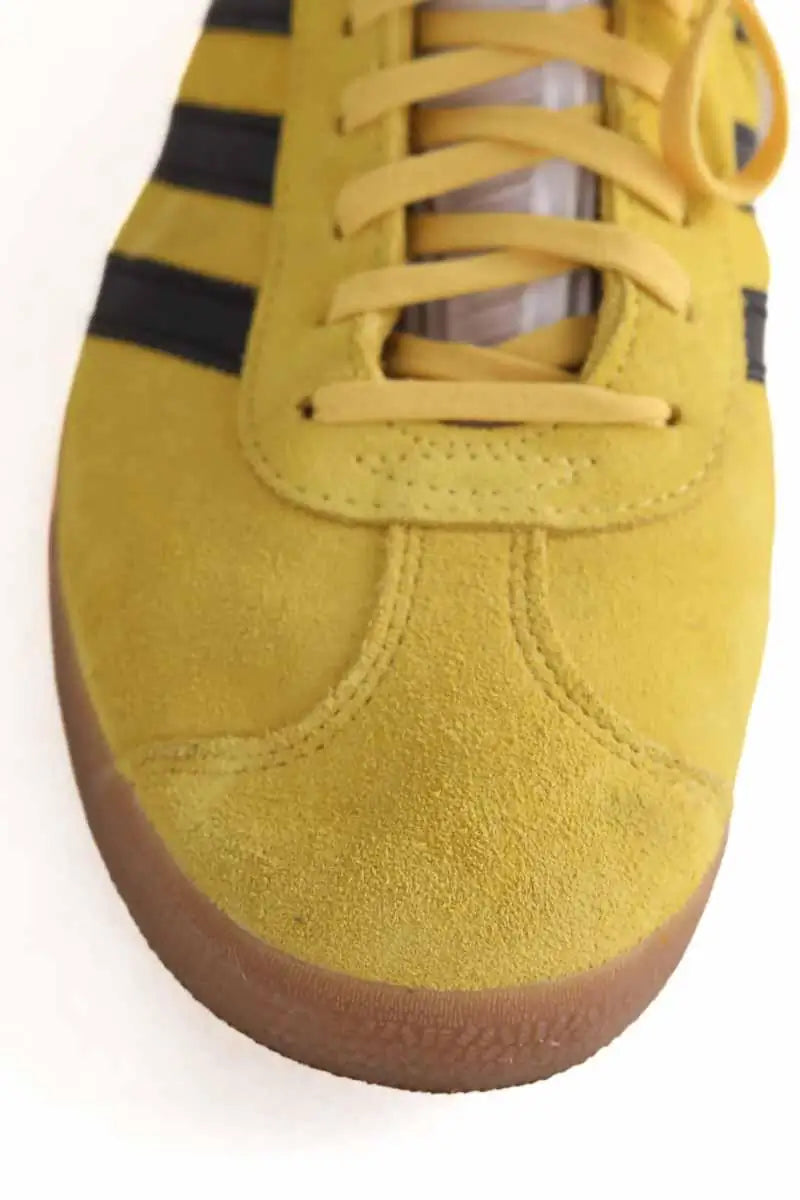 Baskets basses Adidas Gazelle Jaune en Daim