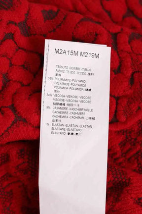 Robe Emporio Armani Rouge en Synthétique