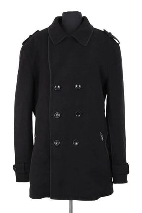Manteau Dolce & Gabbana Noir en Laine, taille L - Seconde Main