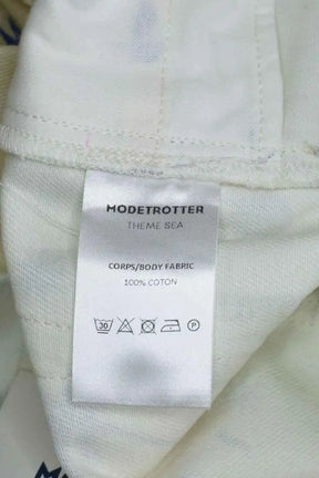 Jean droit Modetrotter Beige en Coton