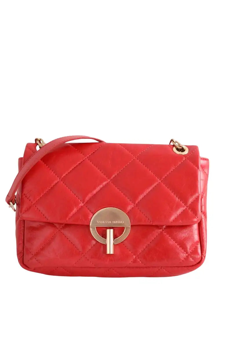Grand Sac Moon Vanessa Bruno Rouge en Cuir - Seconde Main