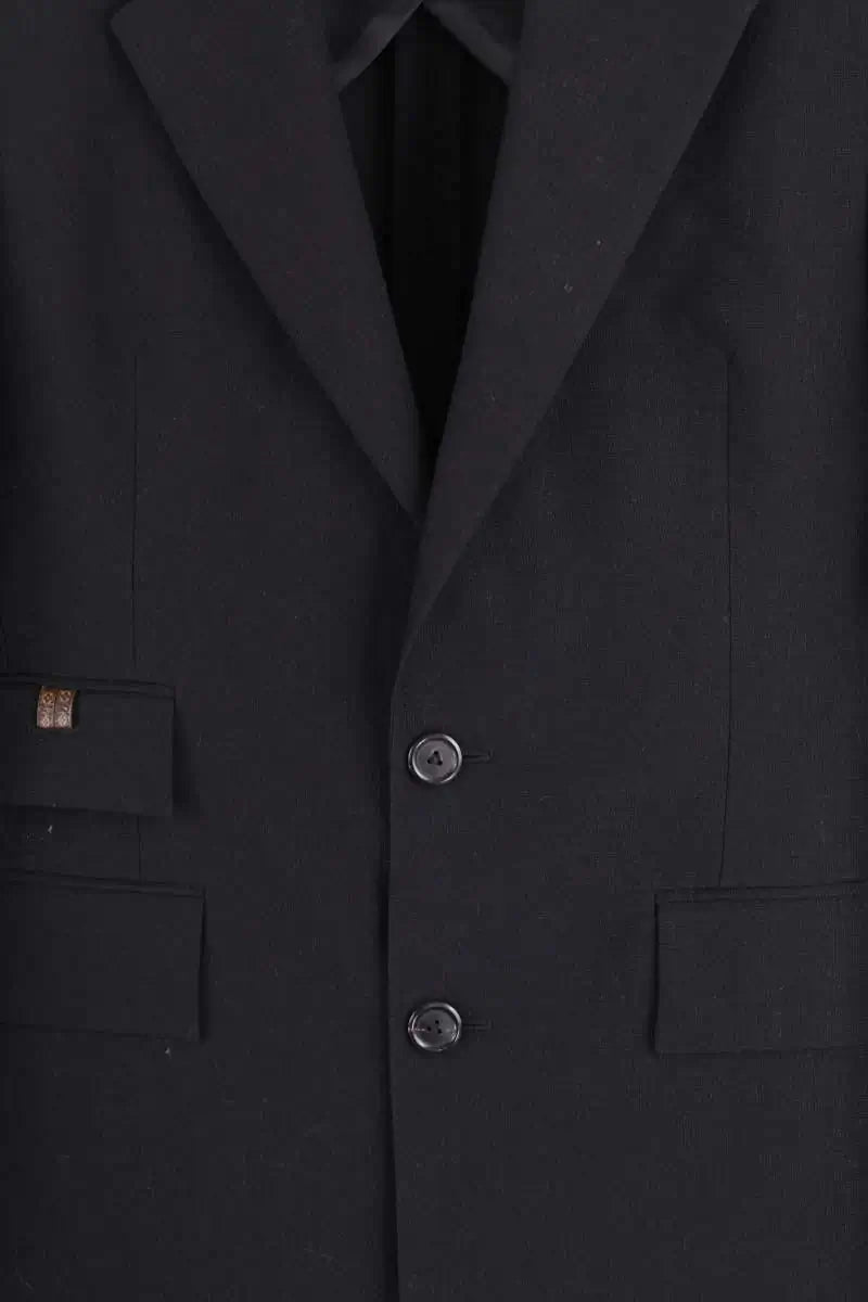 Blazer Louis Vuitton Noir en Lin