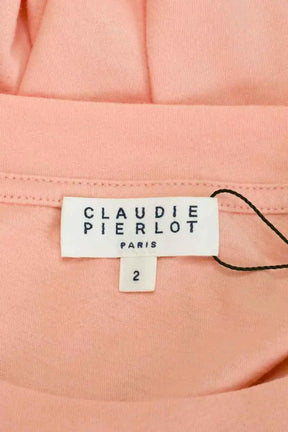 T-shirt Claudie Pierlot Rose en Coton