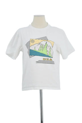 T-shirt Sea  Blanc