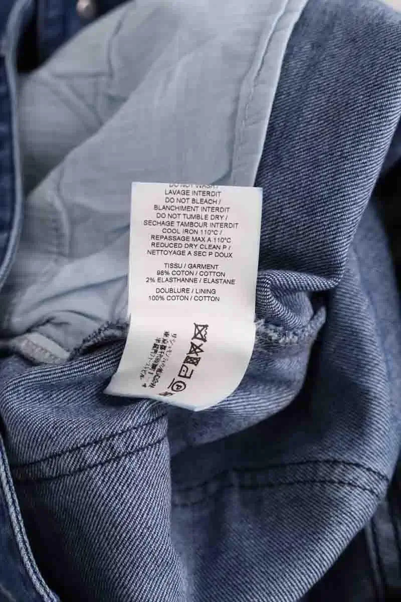 Jean droit See By Chloé Bleu en Coton