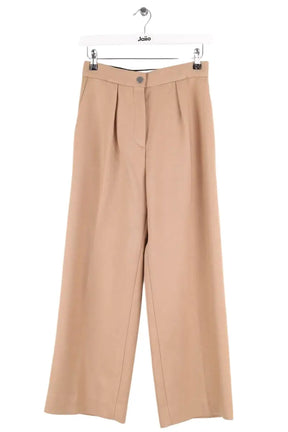 Pantalon large Maje Beige en Synthétique, taille S - Seconde Main