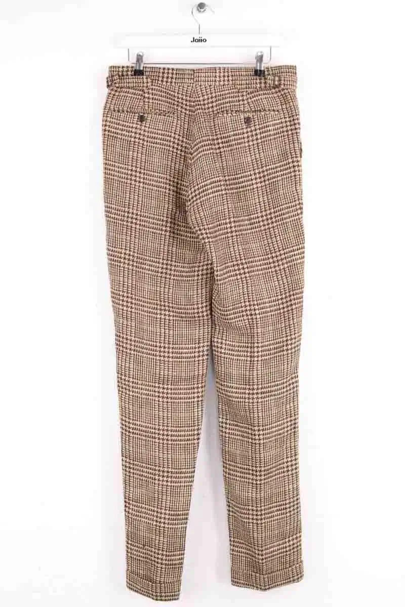Pantalon Ralph Lauren Marron en Lin