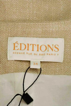 Gilet Sézane Beige en Synthétique
