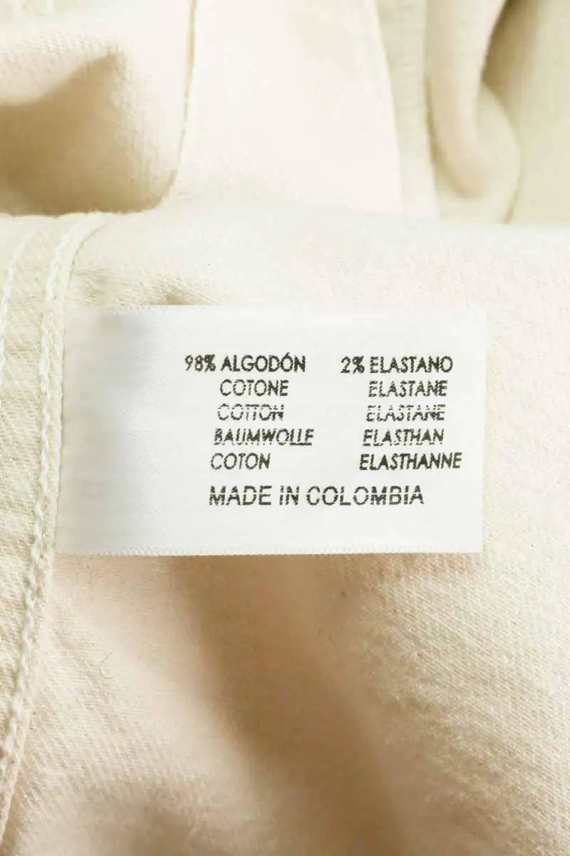 Veste Newtone Ecru en Coton