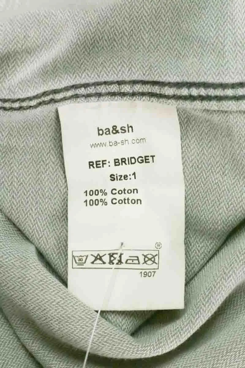 Chemise Ba&Sh Gris en Coton