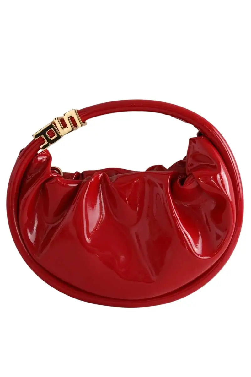 Sac à bandoulière Sonia Rykiel Domina Rouge en Cuir verni - Seconde Main