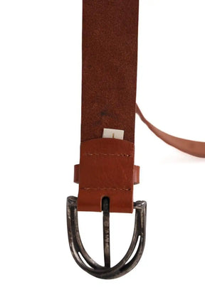 Ceinture en cuir Maje Marron en Cuir