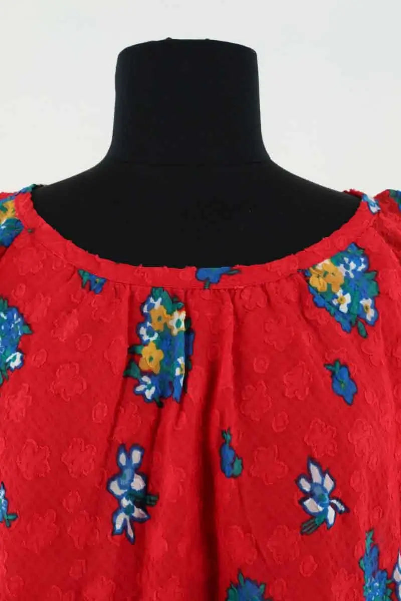 Blouse Ba&Sh Rouge en Synthétique