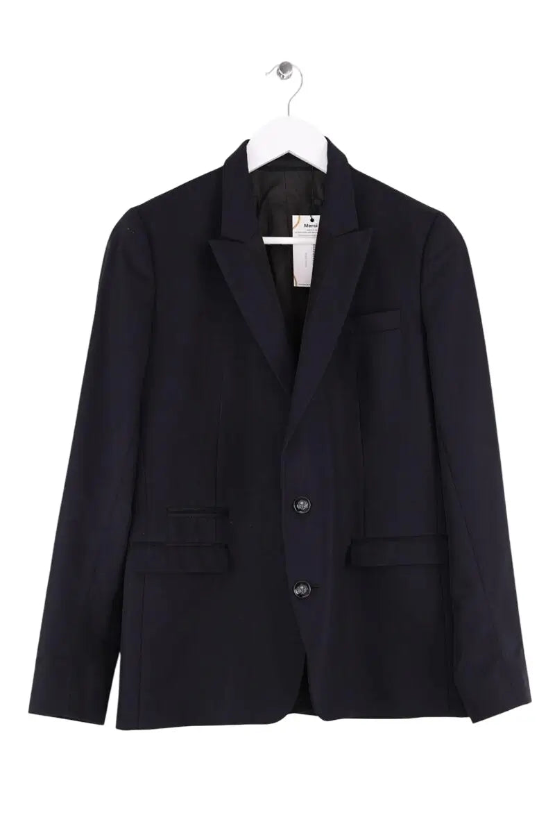 Blazer The Kooples Noir en Laine, taille L - Seconde Main
