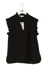 Blouse Maje Noir en Synthétique, taille S - Seconde Main