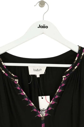 Blouse Ba&Sh Noir en Viscose, taille S - Seconde Main