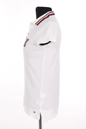 Top Tommy Hilfiger Blanc en Coton