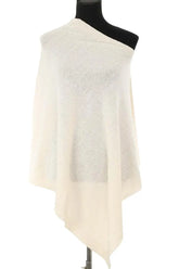 Poncho Calarena  Blanc