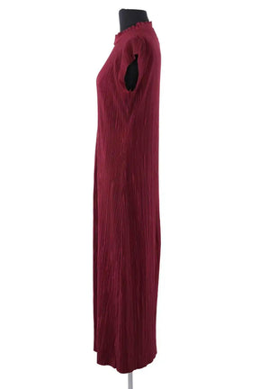 Robe Calvin Klein Bordeaux en Synthétique