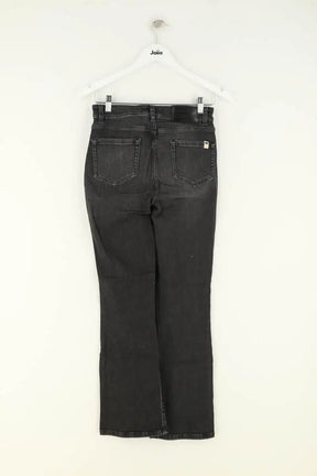 Jean droit Max Mara Anthracite en Coton