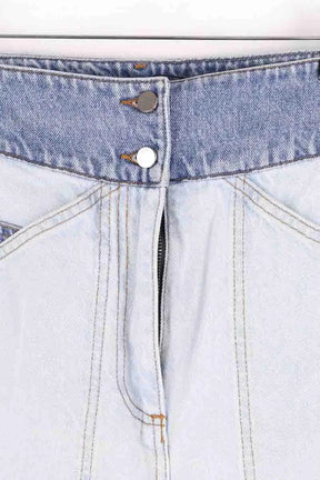Jean droit Ba&Sh Bleu en Coton