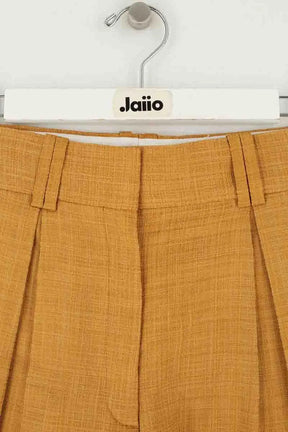 Bermuda Sandro Jaune en Viscose