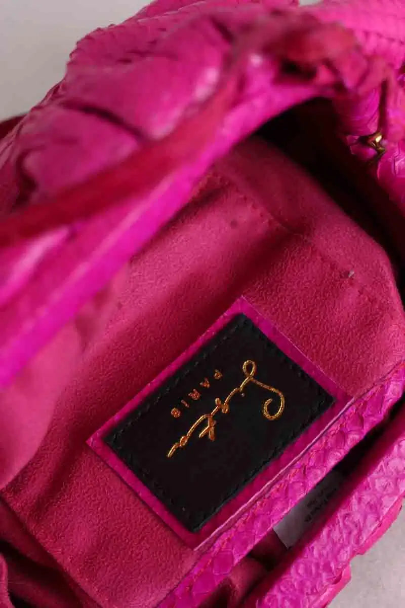 Mini sac Sista Rose en Cuirs exotiques