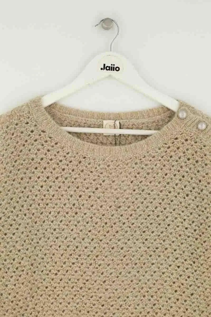 Pull Des Petits Hauts Doré en Synthétique