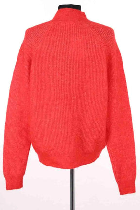 Pull Sézane Rouge en Laine