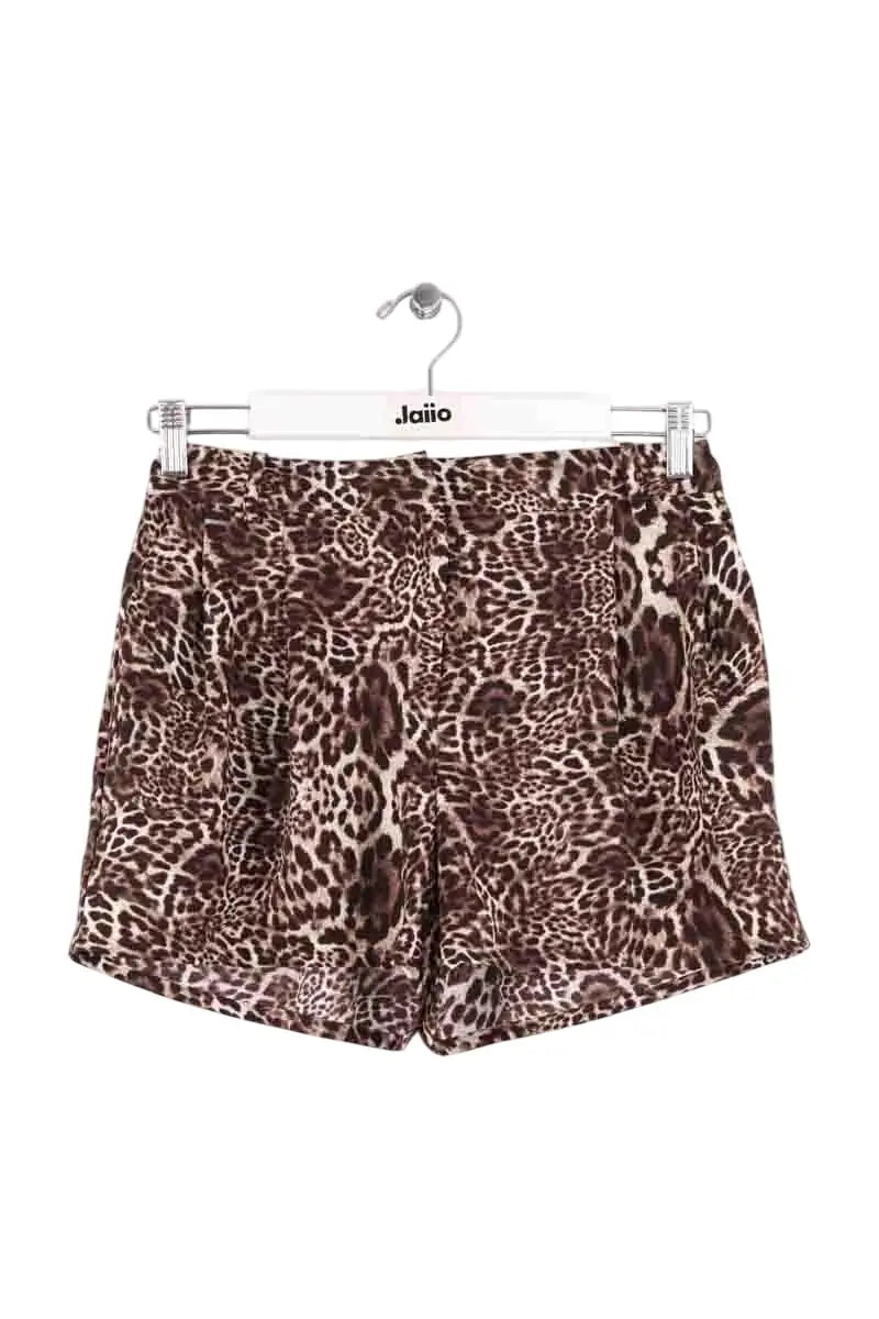 Mini short The Kooples Marron en Synthétique, taille S - Seconde Main