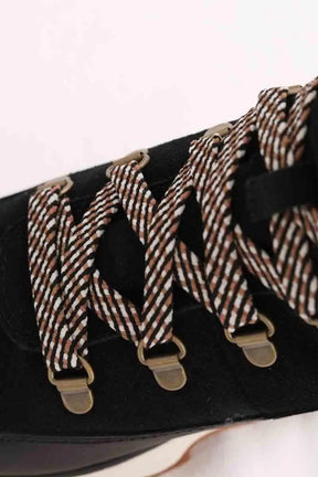 Boots à lacets Sorel Noir en Cuir