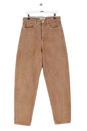 Jean large Isabel Marant  Marron