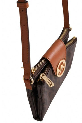 Sac à bandoulière Michael Kors Marron en Synthétique