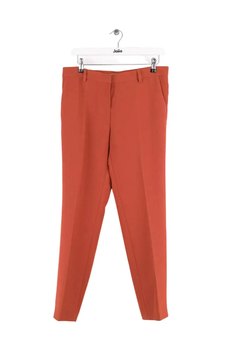 Pantalon droit Vanessa Bruno Orange en Synthétique, taille M - Seconde Main