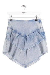 Jupe Mother Bleu en Coton, taille XS - Seconde Main