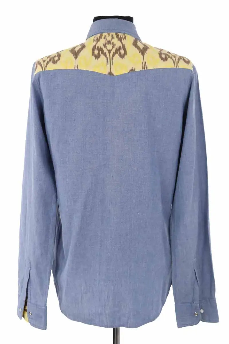 Chemise Soeur Bleu en Coton