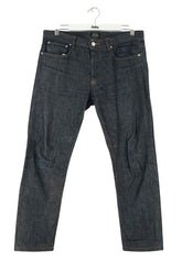 Jean droit APC Marine en Coton, taille M - Seconde Main