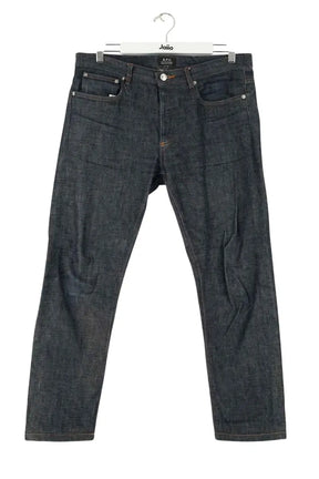 Jean droit APC Marine en Coton, taille M - Seconde Main