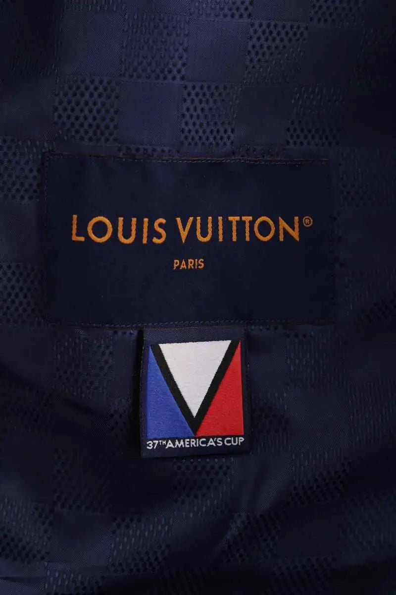 Veste Louis Vuitton Bleu en Cuir