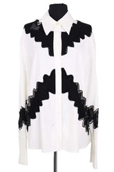 Chemise ANOTHER TOMORROW Blanc en Viscose, taille XXL - Seconde Main