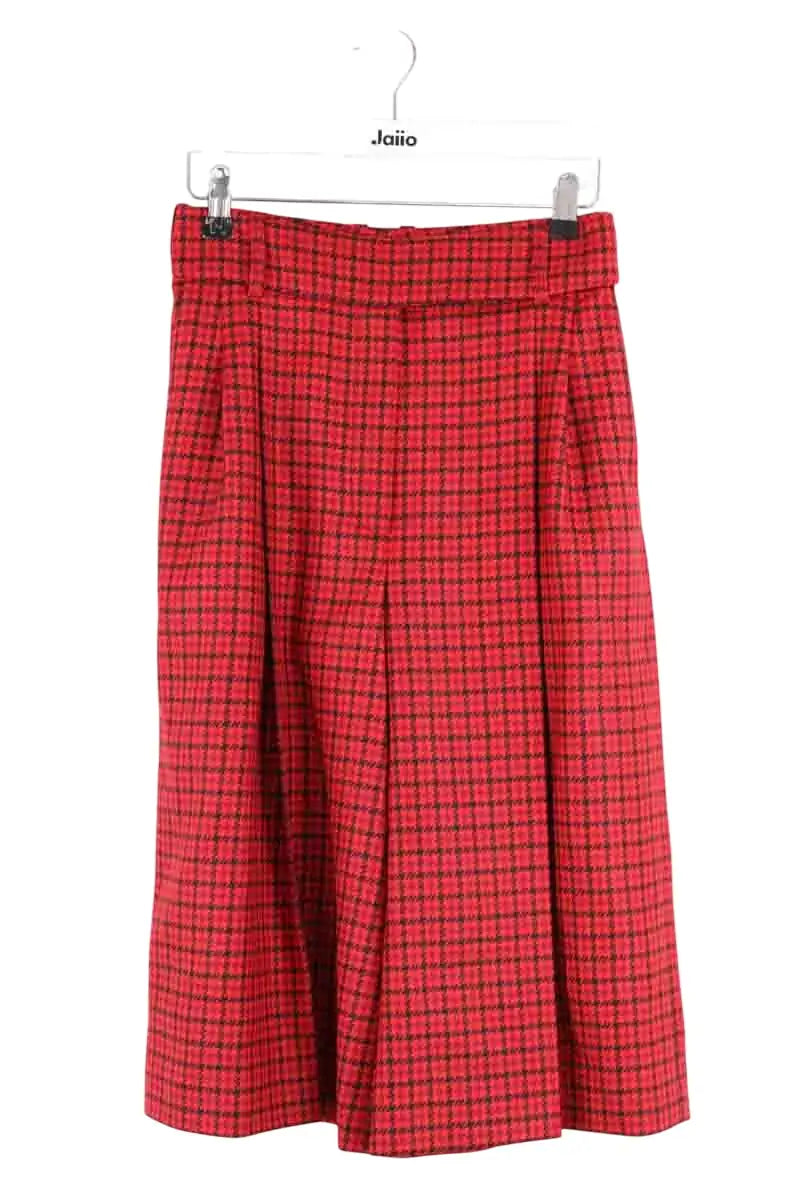 Bermuda Alexandre Vauthier Rouge en Laine, taille XS - Seconde Main